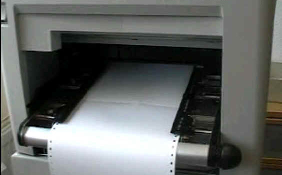 PP3034 Endloslaser-Drucker können A4-Querformat ausgeben